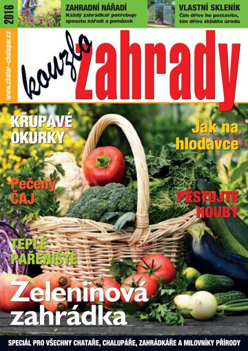 Obálka e-magazínu Kouzlo zahrady 2016