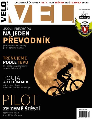 Obálka e-magazínu Velo 12/2016
