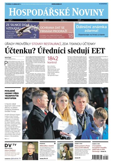Obálka e-magazínu Hospodářské noviny 014 - 19.1.2017