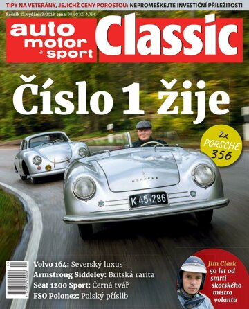 Obálka e-magazínu Auto motor a sport Classic 3/2018