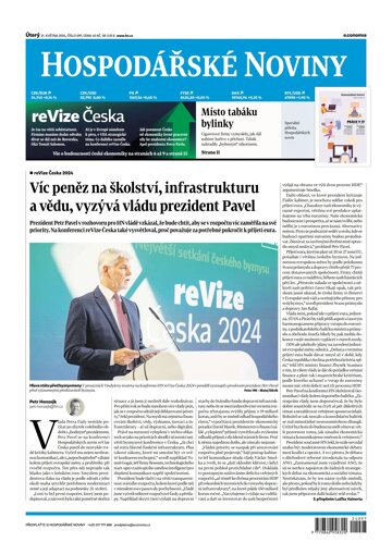 Obálka e-magazínu Hospodářské noviny 097 - 21.5.2024