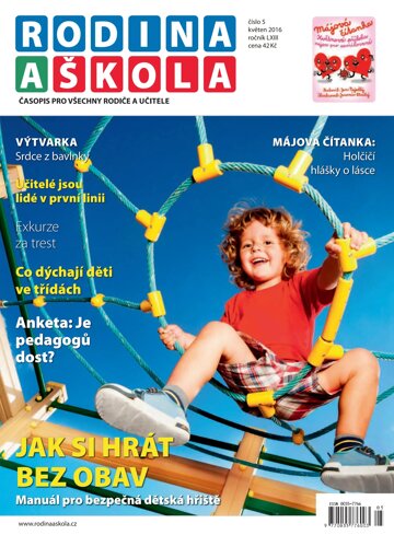 Obálka e-magazínu Rodina a škola 5/2016
