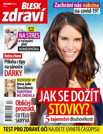 Obálka e-magazínu Blesk Zdraví 12/2020