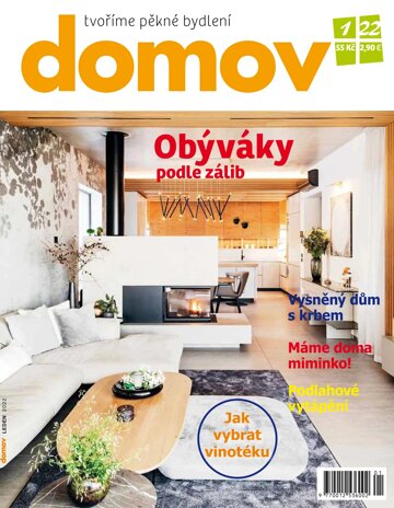 Obálka e-magazínu Domov 1/2022