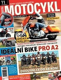 Obálka e-magazínu motocykl