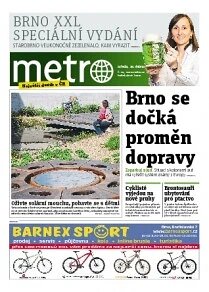 Obálka e-magazínu METRO XXL Brno 16.4.2014