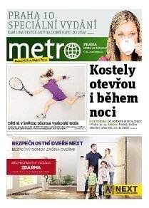 Obálka e-magazínu METRO speciál Praha 10 - 30.4.2014