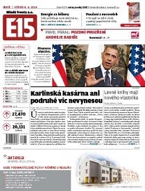 Obálka e-magazínu E15 4.6.2014