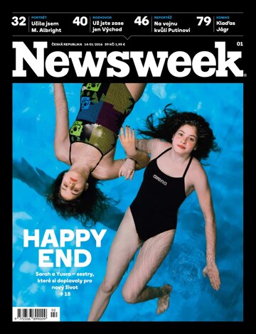 Obálka e-magazínu Newsweek CZ 1/2016