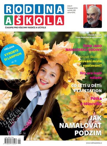 Obálka e-magazínu Rodina a škola 9/2016