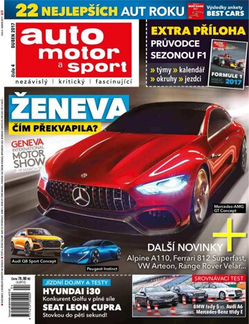 Obálka e-magazínu Auto motor a sport 4/2017