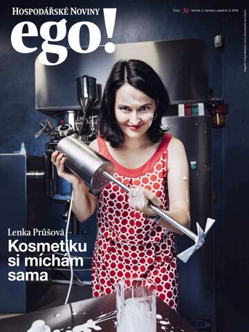 Obálka e-magazínu Hospodářské noviny - příloha Ego! 173 - 6.9.2019 magazín Ego!