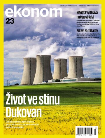 Obálka e-magazínu Ekonom 23 - 2.6.2022