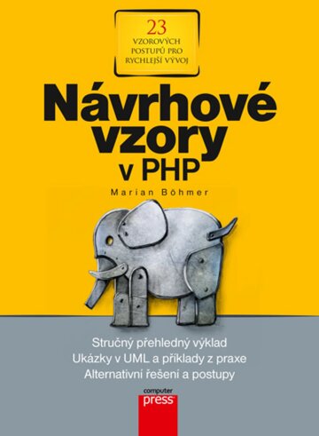 Obálka knihy Návrhové vzory v PHP