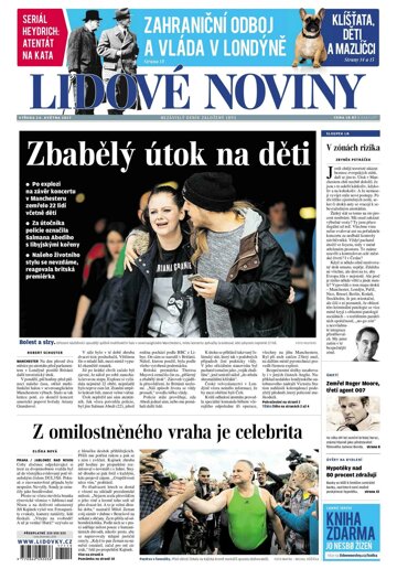 Obálka e-magazínu Lidové noviny 24.5.2017