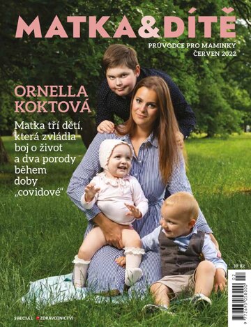 Obálka e-magazínu Matka a dítě 2/2022