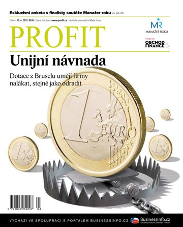 Obálka e-magazínu Profit 13.4.2015
