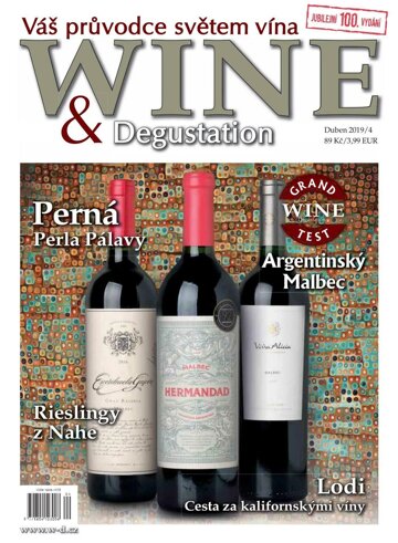 Obálka e-magazínu Wine and Degustation 4/19