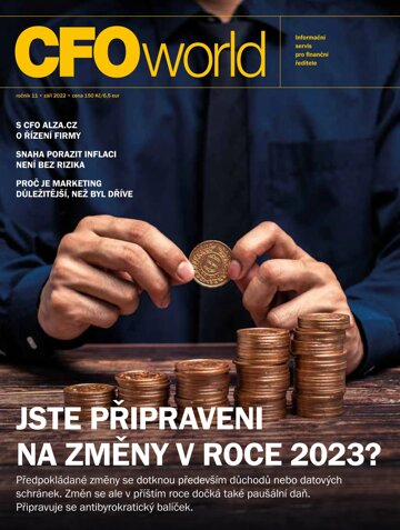 Obálka e-magazínu CFO World 3/2022