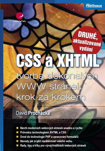 Obálka knihy CSS a XHTML