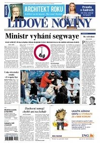 Obálka e-magazínu Lidové noviny 24.10.2014