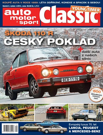 Obálka e-magazínu Auto motor a sport Classic 4/2014youngtimer