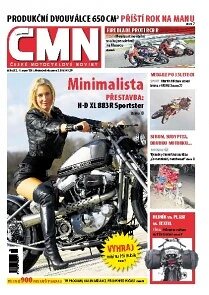 Obálka e-magazínu ČESKÉ MOTOCYKLOVÉ NOVINY 32/2011