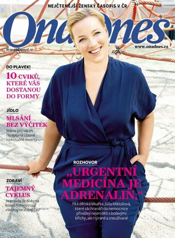 Obálka e-magazínu Ona DNES Magazín - 27.4.2015
