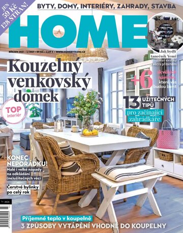 Obálka e-magazínu HOME 3/2021