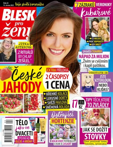 Obálka e-magazínu Blesk pro ženy 24/2022