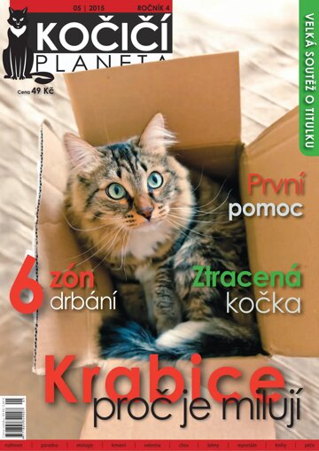 Obálka e-magazínu Kočičí planeta 5/2015