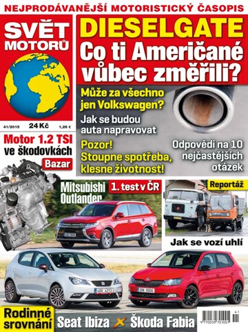 Obálka e-magazínu Svět motorů 5.10.2015
