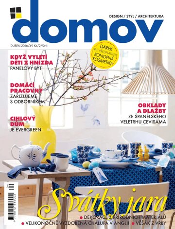 Obálka e-magazínu Domov 4/2016