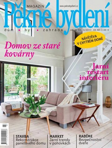 Obálka e-magazínu Pěkné bydlení 3/2017