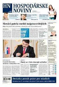 Obálka e-magazínu Hospodárske noviny 18.7.2013