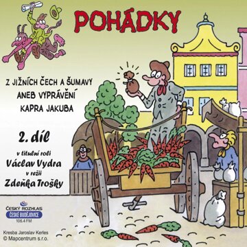 Obálka audioknihy Pohádky z jižních Čech a Šumavy 2 aneb vyprávění kapra Jakuba