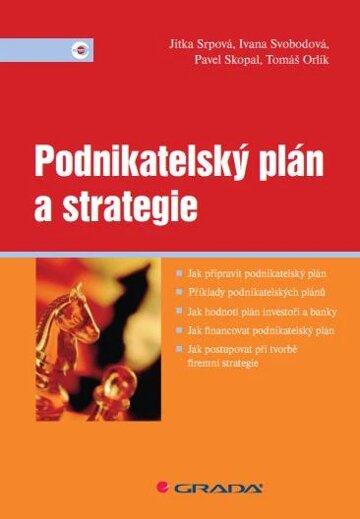 Obálka knihy Podnikatelský plán a strategie
