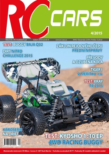 Obálka e-magazínu RC cars 4/2015
