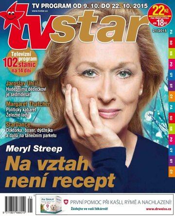 Obálka e-magazínu TV Star 21/2015
