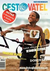 Obálka e-magazínu Cestovateľ 11/2012