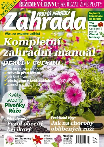 Obálka e-magazínu Zahrada prima nápadů 3/2019
