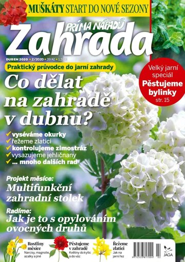 Obálka e-magazínu Zahrada prima nápadů 2/2020
