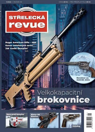 Obálka e-magazínu Střelecká revue 1/2022