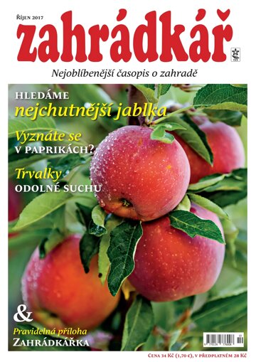 Obálka e-magazínu Zahrádkář 10/2017