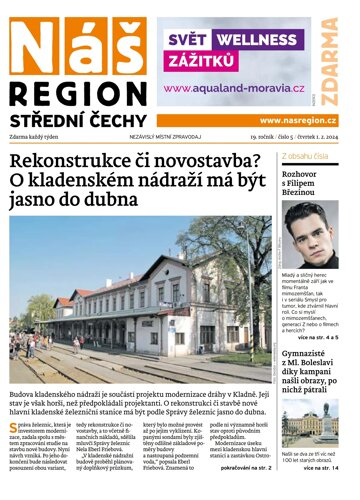 Obálka e-magazínu Náš Region - Střední Čechy 5/2024