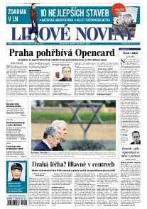 Obálka e-magazínu Lidové noviny 7.5.2014