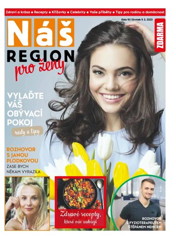 Obálka e-magazínu Náš Region pro ženy 10/2023