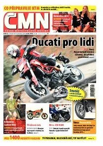Obálka e-magazínu ČESKÉ MOTOCYKLOVÉ NOVINY 6/2013