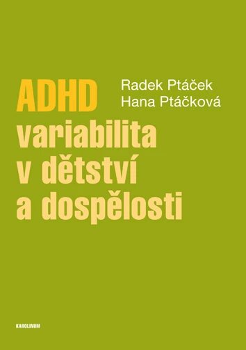 Obálka knihy ADHD – variabilita v dětství a dospělosti