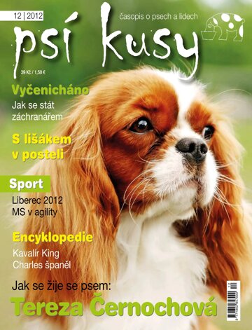 Obálka e-magazínu Psí kusy 12/2012